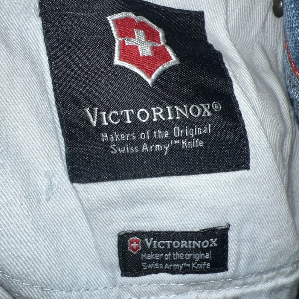 VTG Swiss Army Victorinox 01 Jeans Men's 32x32 (30x30) Blue Denim Relaxed Pants